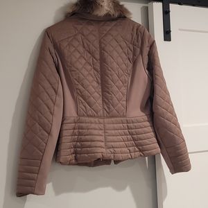 Fur Collared dress jacket